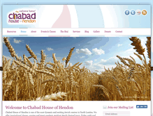 Tablet Screenshot of chabadlive.com